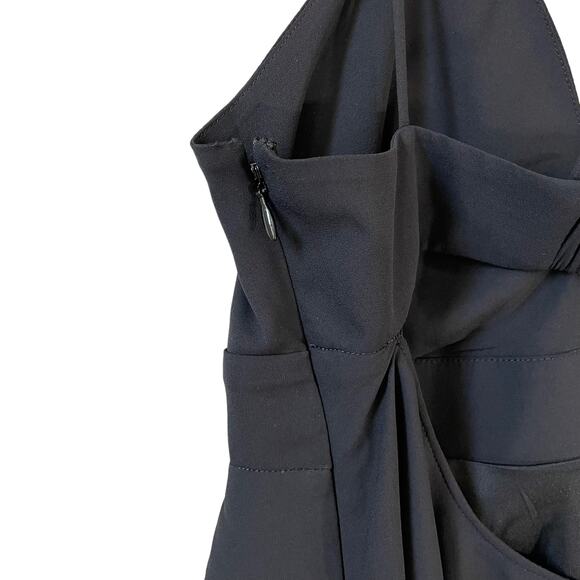 Express Womens Strappy VNeck Babydoll Cami Tank Top Black S Fairy Whimsigoth Y2K - Picture 7 of 10